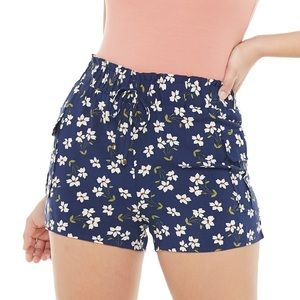 Joe. B Blue Floral Cargo Shorts